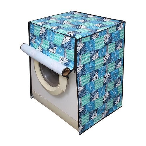 Lithara Waterproof Front Load Washing Machine Cover For 6 kg, 6.2 Kg, 6.5 Kg, 7 Kg (Design_43) - Image 2