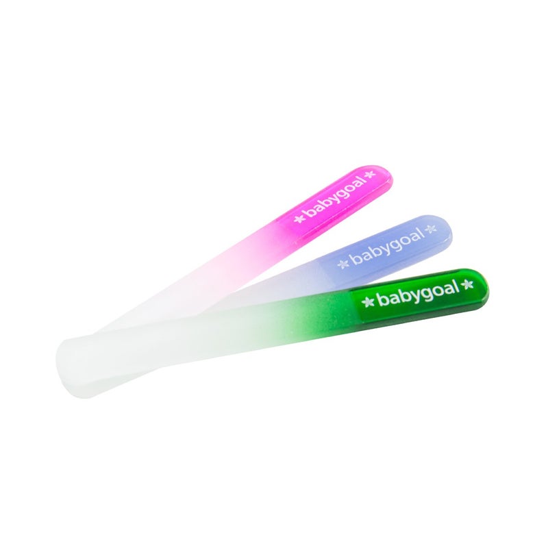 babygoal Newborn Baby Nail File 3 Pack with a Pouch, Emery Board Glass Crystal for Newborns, Toddlers, Infant, Babies & Young Children - Gift for Babies, New Moms 3NF03 - Image 4
