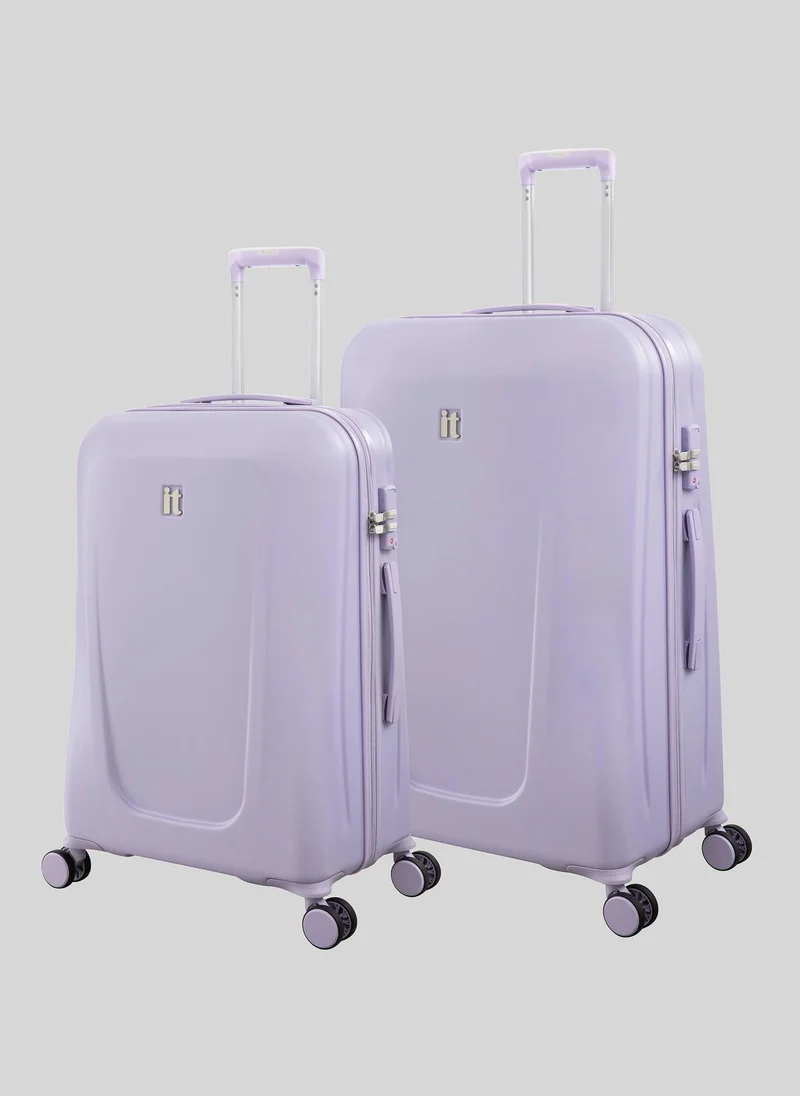 Matalan IT Luggage Lilac Hard Suitcase