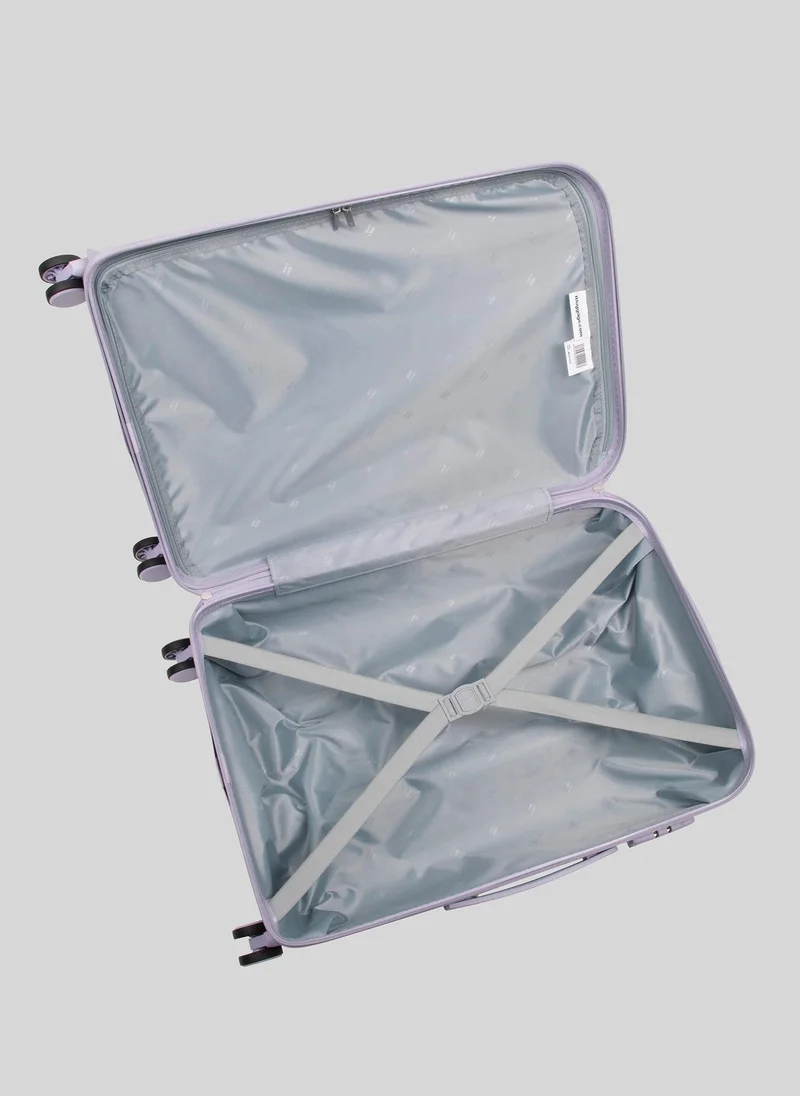 Matalan IT Luggage Lilac Hard Suitcase