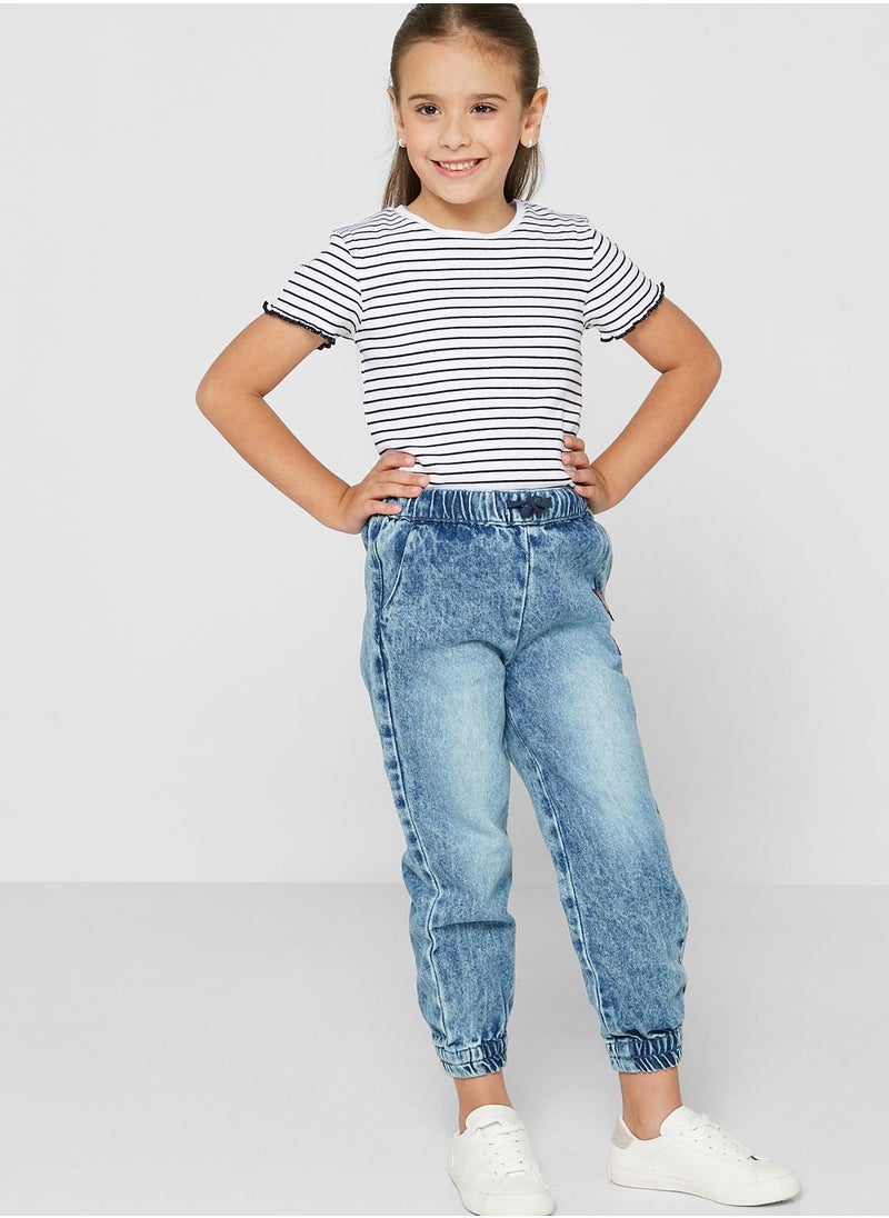 MINOTI - Kids Striped T-Shirt - Image 1