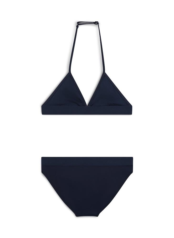 TOMMY HILFIGER Original Logo Halterneck Triangle Bikini Set - Image 2