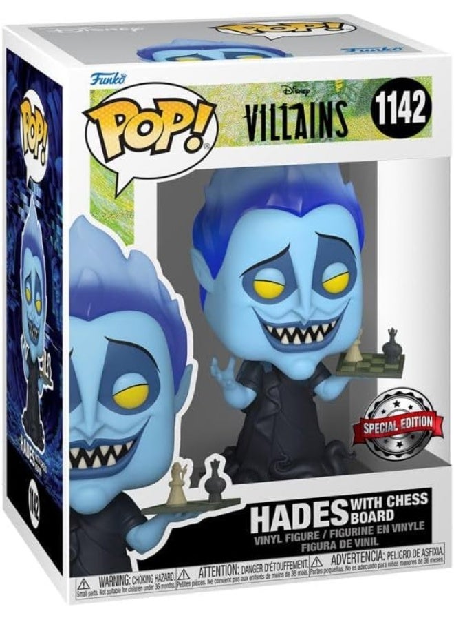 Funko Funko POP! Disney: Villains - Hades with Chess Board (Exclusive)  - Image 2