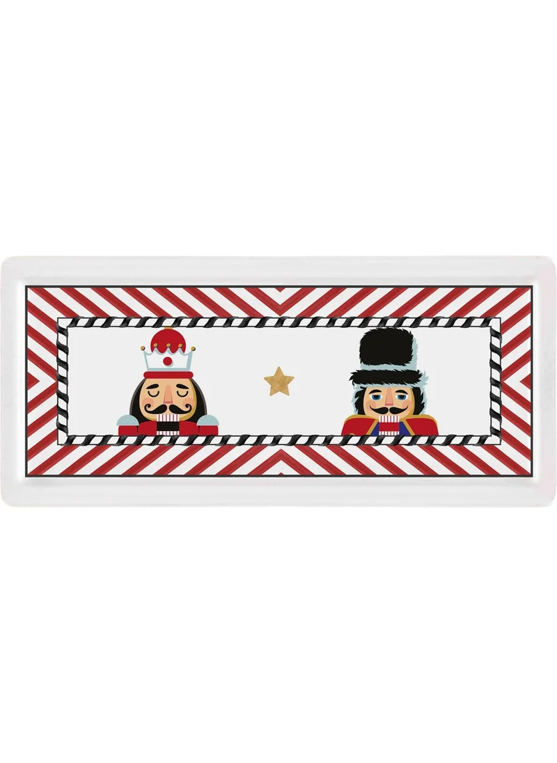 The Mia Nutcracker Rectangular Serving 35 x 16 cm
