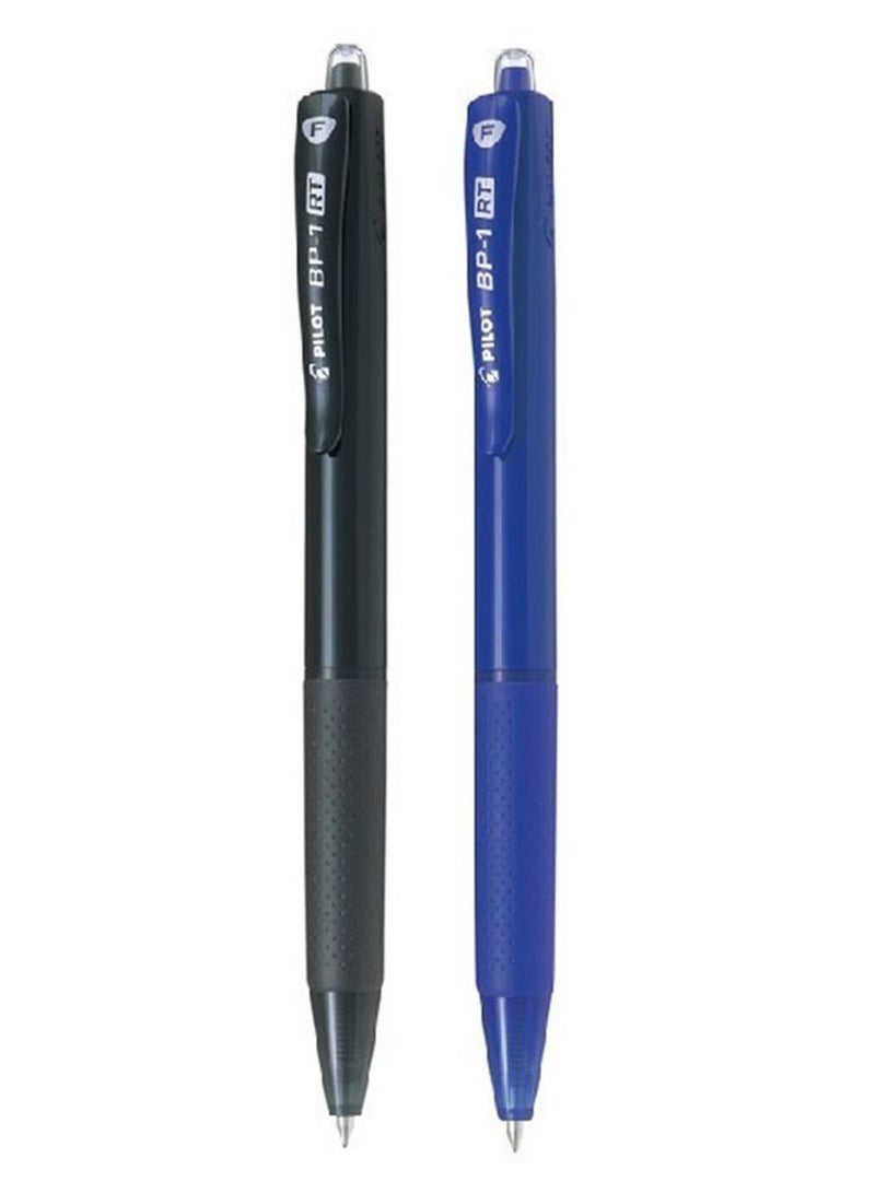 PILOT 12-Piece Retractable Ballpoint Pen Fine Tip Multicolour - Image 2