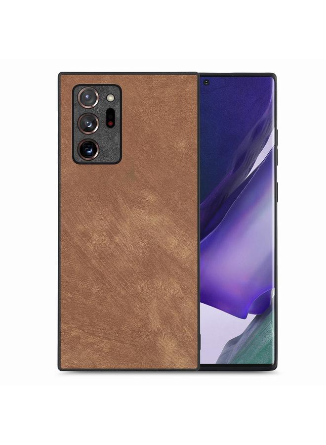 إيروريكس جراب لهاتف Samsung Galaxy Note20 Ultra مصنوع من الجلد العتيق وغطاء خلفي من البولي كربونات - Image 1