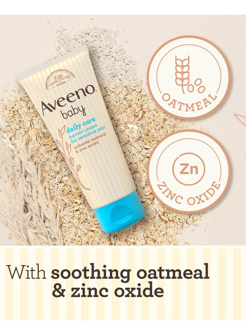 Aveeno Baby Daily Care Barrier Nappy Cream 100ml - Image 3