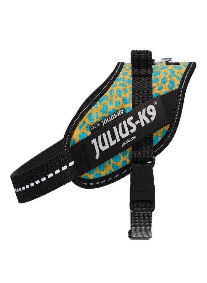 جوليوس كيه 9 Julius-K9، 24IDCK9-LPRD-S، حزام أمان للكلاب من IDC، مقاس صغير، بنقشة جلد النمر (صغير) - Image 4