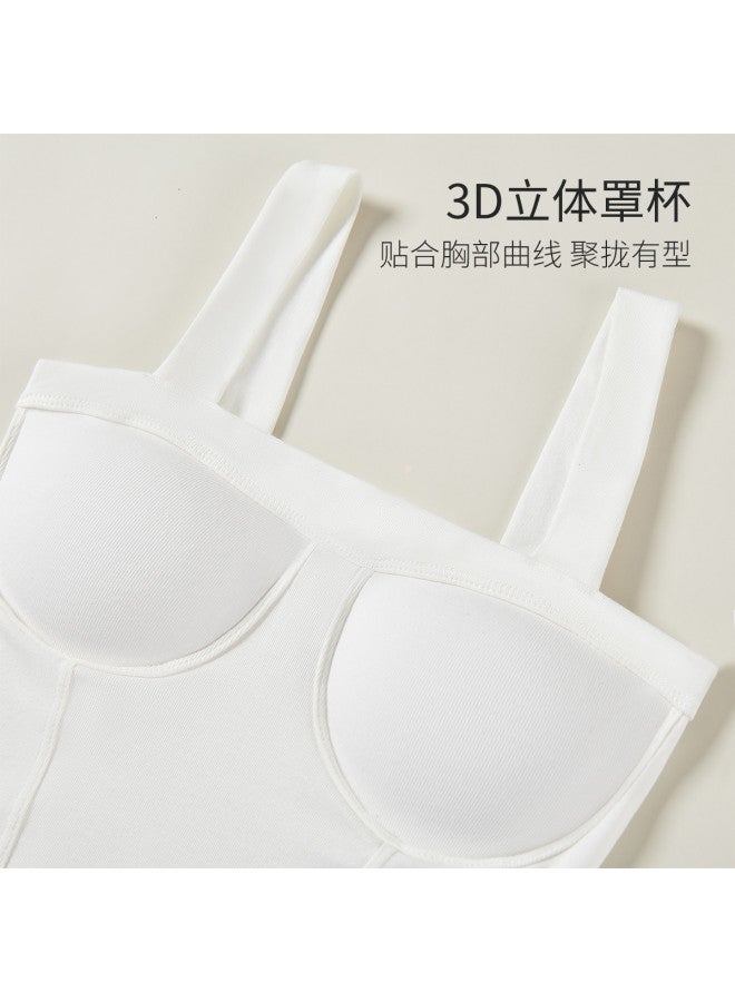 LANG SHA بلوزة أنيقة ذات أكتاف مكشوفة وظهر مكشوف للنساء يمكن ارتداؤها في الخارج - Image 3