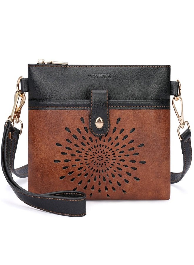 APHISON Wristlet Wallets Clutch Purses Small Crossbody Bags For Women, Cell Phone Wallet Purse RFID Wallet Women - Image 1
