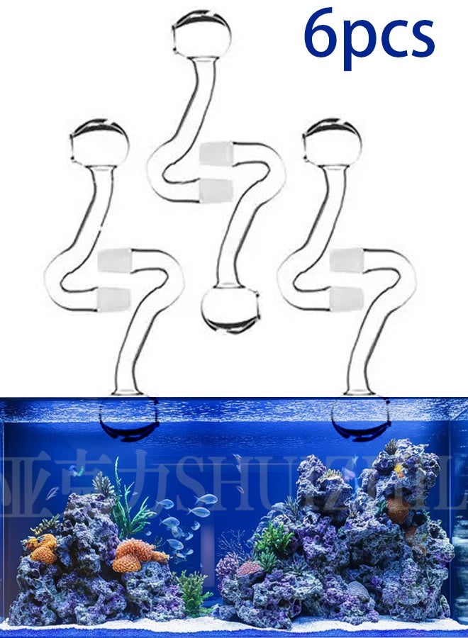 6 حزمة المياه مدخل مخرج فلتر أنبوب للنافورة 10mm - Image 1