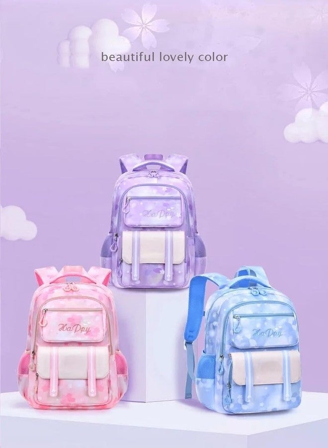 ADSON Cute Kawaii Fashion Princess Standard Backpack Travel Bookbag For Women & Men Boys Girls With Compartments Elementary School College Students Backpack Durable Water Resistant(Multi Colour) - Image 4