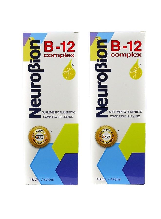 Neurobion Vitamin B12 Complex 16 Oz Liquid Citrus Flavor 2 Pack - Image 2