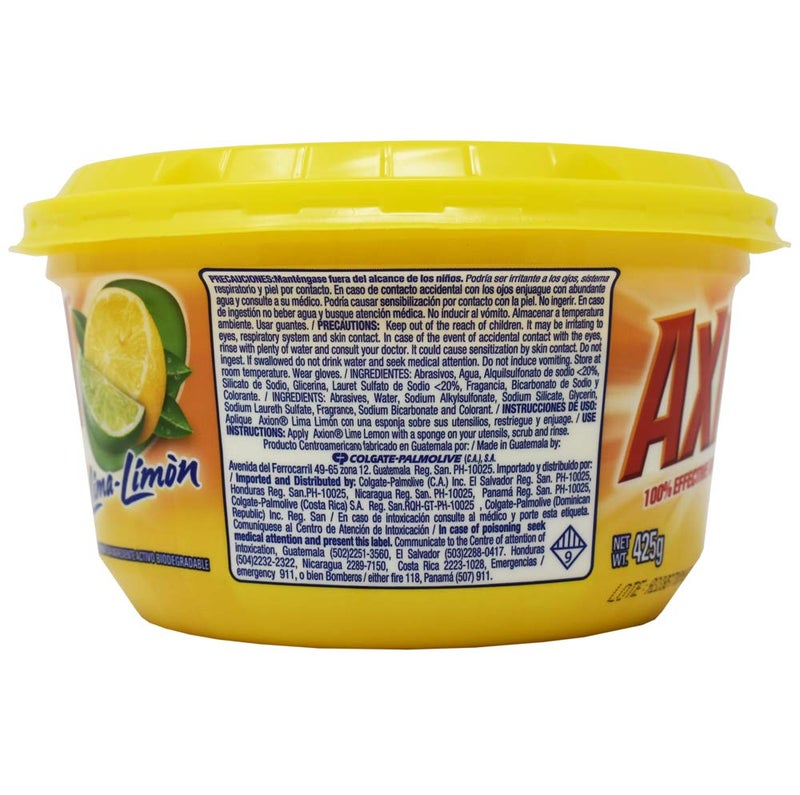 Axion Axion El Verdadero Arrancagrasa Lima-Limon 850G Total Axion w Exclusive Dcache Spounge  - Image 4