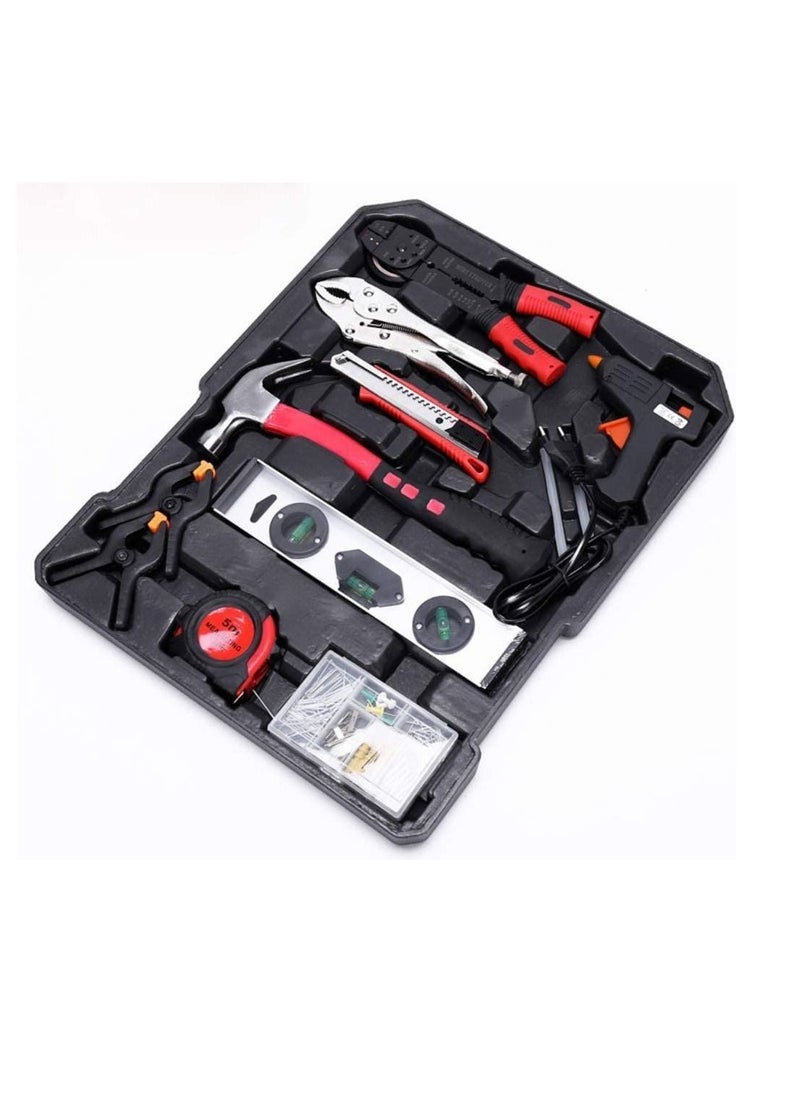 Generic Liduo 187 Pieces Chrome Vanadium Home Repair Tool Set Premium Universal Tool Box Daily Maintenance And DIY With Storage Case  - Image 3