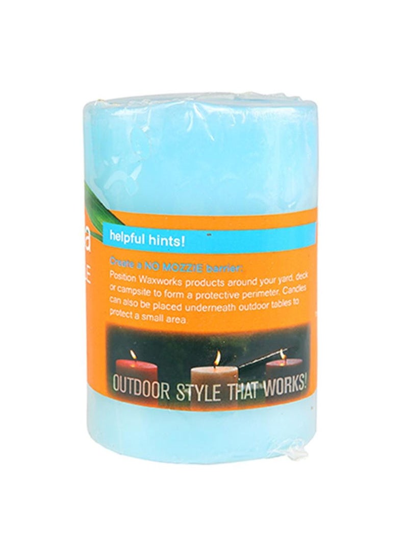 Waxworks Waxworks Citronella Pillar Candle 