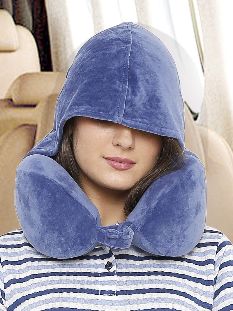 Travel Blue Travel Blue Ergonomic Hoody Travel Neck Pillow  - Image 1