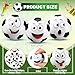 Arrowbash 12 Pcs Mini Face Stress Balls for Boys Girls Sport Funny Face Squeeze Foam Balls for Stress and Anxiety Relief for Party Favors Birthday Gift DecorationSoccer - Image 4