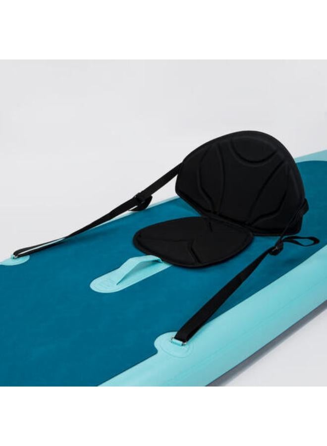 إتيويت مقعد للوح التجديف وقوفًا بخطاف مزدوج - أسود - Image 3