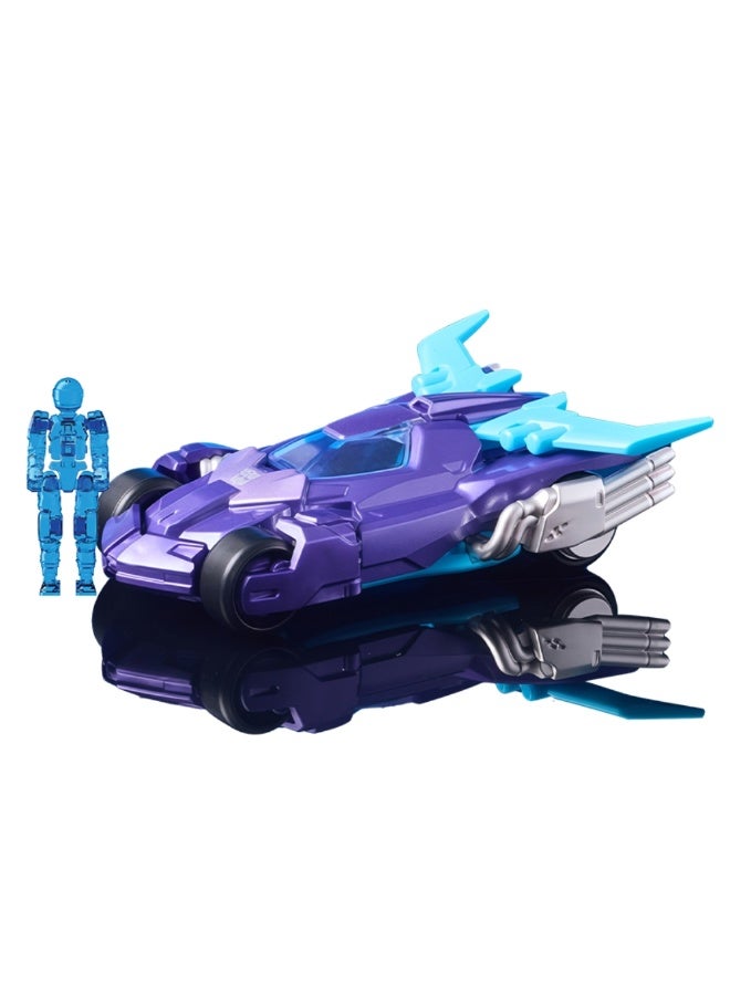 Blokees Transformers Auto Prime Truck Toy with Mini Poseable Figure | Classic Red & Blue Robot Vehicle for Kids Age 3+ | Collectible Truck Toy for Boys, Girls & Fans - Image 5