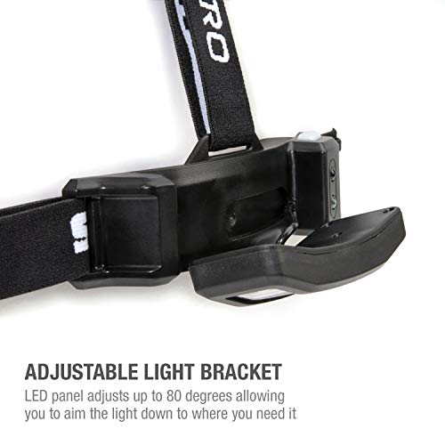 Steelman Pro Steelman Slim Profile Rechargeable LED Motion-Activated Headlamp, 250-Lumen, 3 Brightness Settings, 20-Meter Range, Water-Resistant - Image 4