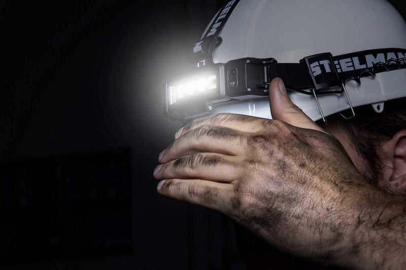 Steelman Pro Steelman Slim Profile Rechargeable LED Motion-Activated Headlamp, 250-Lumen, 3 Brightness Settings, 20-Meter Range, Water-Resistant - Image 5
