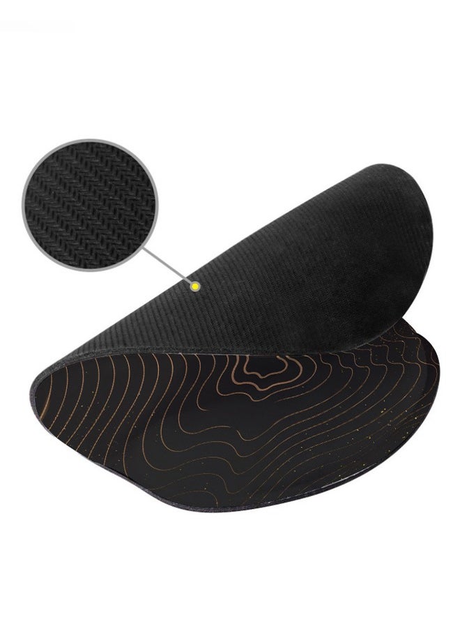 Generic Mouse Pad with Wrist Rest, Comfortable Computer Mousepad with Gel Wrist Support Smooth Surface and Non-Slip Base for Pain Relief, Laptop, Office & Home  - Image 4