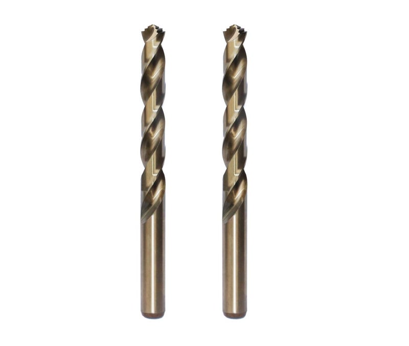 STROTON 12mm x 2pcs M42 8ï¼… Cobalt Drill Bits for Stainless Steel and Hard Metal