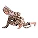 Sincere Party Fleece Cat Onesie Costume Leopard Cat Halloween Costume for Kids M68 - Image 3