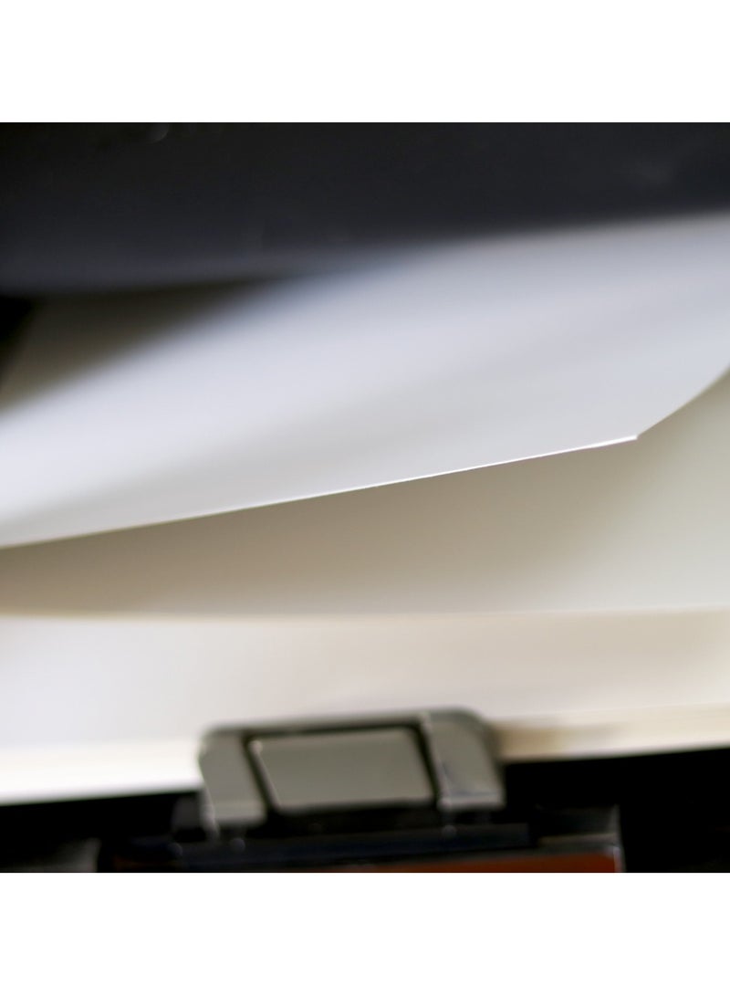 فيرستنوك ورق أبيض سميك A4 250 جرام، 50 ورقة، لمسة نهائية غير لامعة للكتيبات والنشرات والمطبوعات الفنية والمواد التعليمية والدعوات والقوائم وورق أبيض فارغ - Image 2