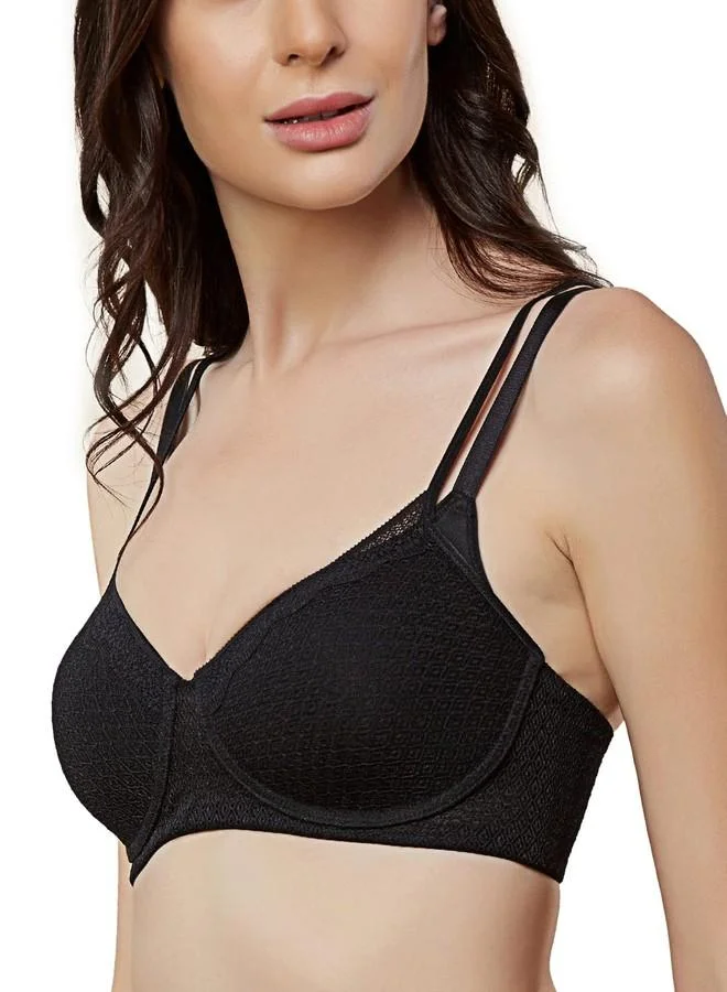 ترايامف Triumph Passion Spotlight Double Strap Padded T-Shirt Bra Black