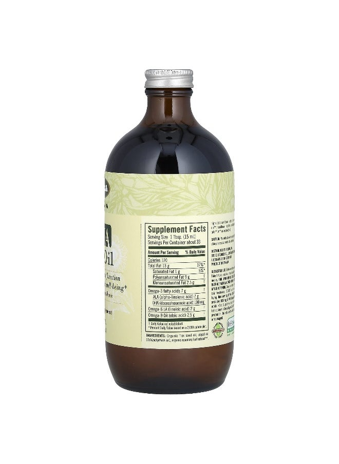 Flora Flora, DHA Flax Oil, 17 fl oz (500 ml)  - Image 2