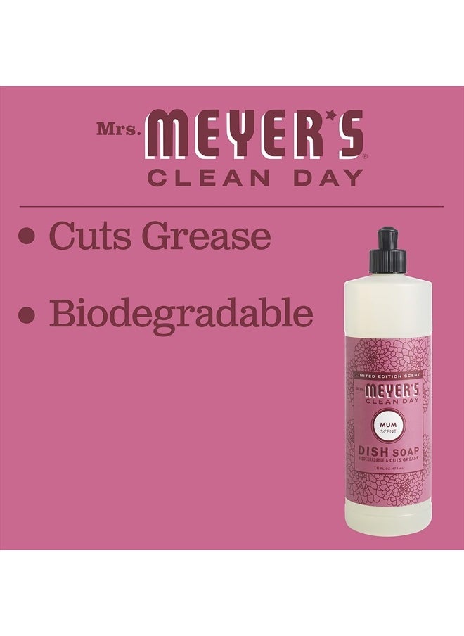 Mrs. Meyer's Clean Day Liquid Dish Soap, Biodegradable Formula, Mum (16 Fl Oz (Pack of 1)) - pzsku/Z0781D031E625CBEF2B66Z/45/_/1738865461/b6fbaf94-4718-4623-806a-e46729ddde02