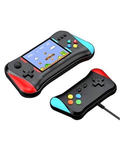 WOW Handheld Game Console for Kids Adults 3.5'' LCD Screen Retro Handheld Video Game Console Preloaded 500 Classic Retro Video Games with Rechargeable Battery Support 2 Players and TV Connection (AA)  - Image 1