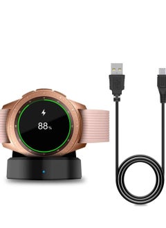 NAFO Charger Stand for Samsung Galaxy Watch Active 40mm/Active 2 40mm & 44mm/Galaxy Watch 3 41mm 45mm, Replacement Charging Cradle Dock for Galaxy Active Watch -R500N and Galaxy Active 2 Smartwatch  - Image 2