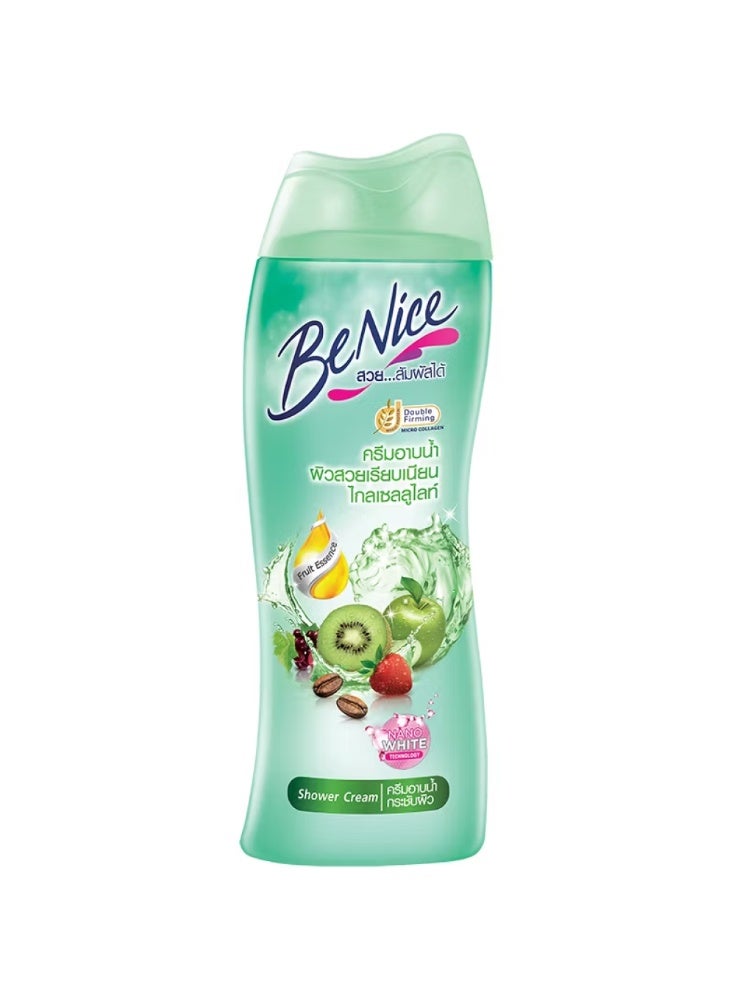 Benice B Nice Thailand Moisturizing Shower Cream with Fruit Extract, Perfect Anti-Cellulite Flexible Formula for Beautiful, Smooth Skin 170ml