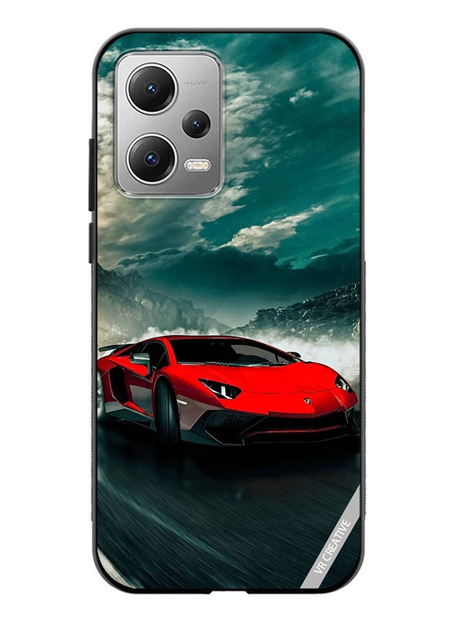 VR CREATIVE Protective Case Cover For Xiaomi Redmi Note 12 Lambo1 Design Multicolour - Image 1