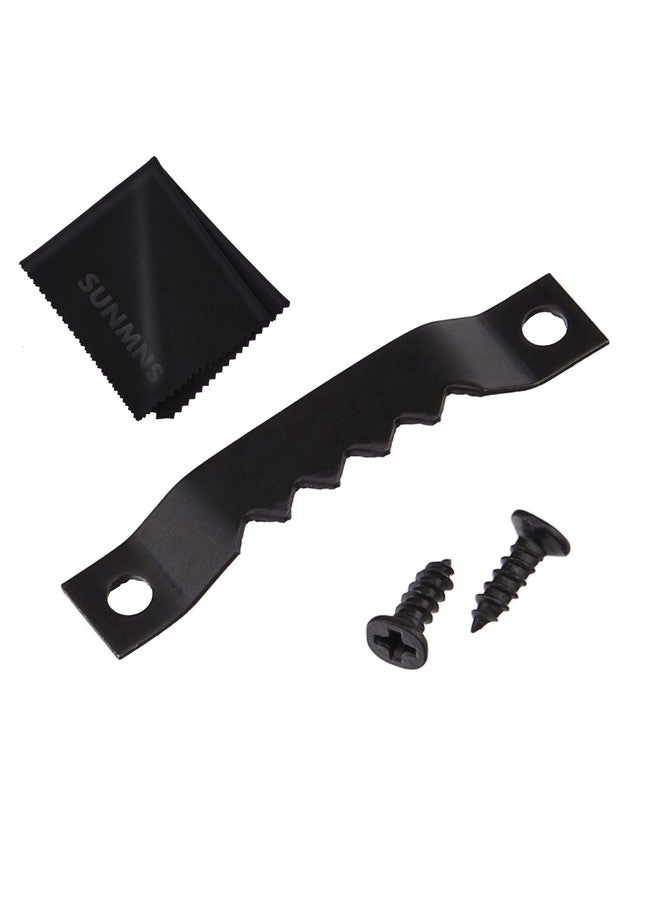 Sunmns 150 Pack Sawtooth Picture Photo Frame Hangers With Screws Black - Image 1