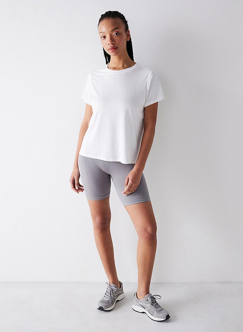 Penti Women's Modal Casual T-shirt - Off White - Image 4