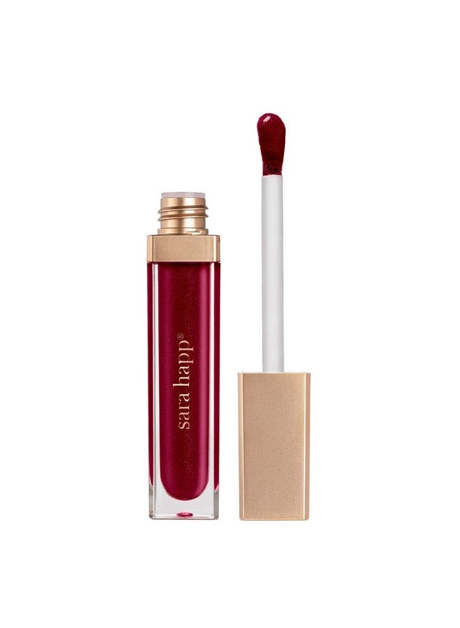 sara happ Wild Berry Slip One Luxe Gloss Juicy Berry Gloss Highimpact Shine & Longlasting Wear Nourish Hydrate And Heal Your Lips 0.21 Fl. Oz. - Image 1
