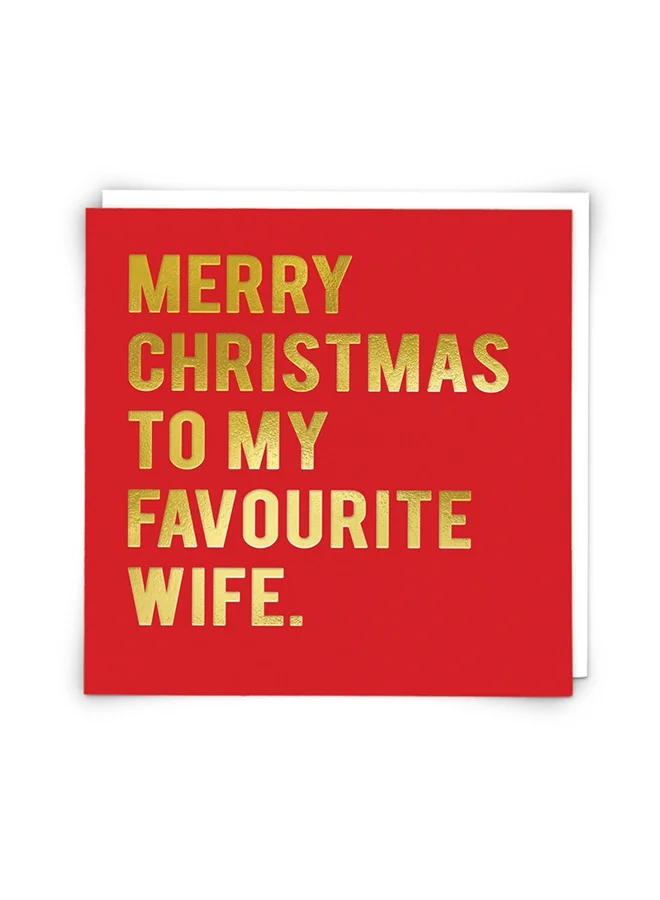 Share The Love Xmas wife, Christmas Greeting Card