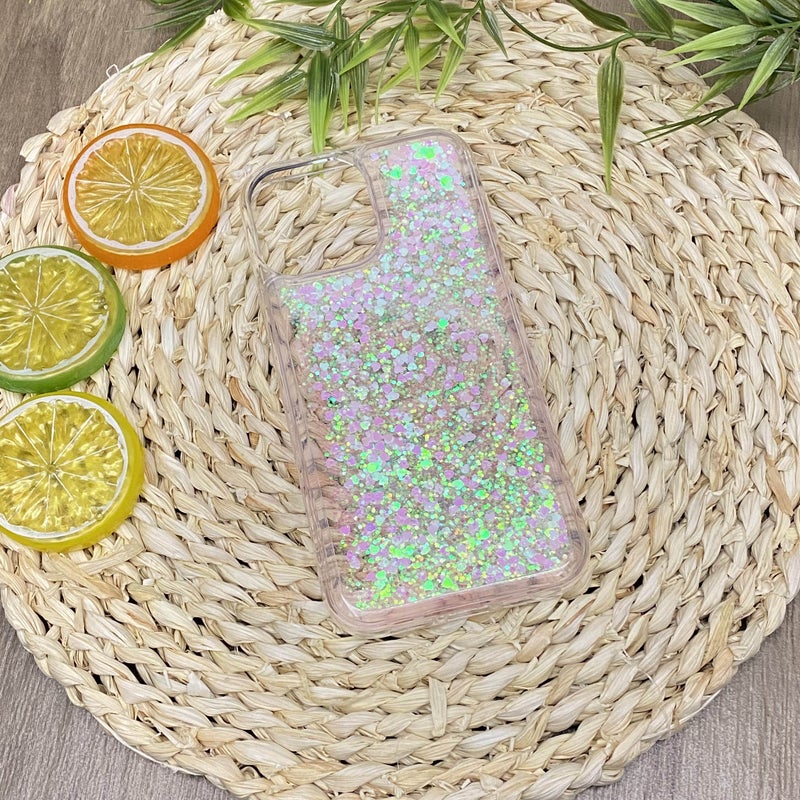 Fashion Flowing Sand Phone Case Mix Color 5 For Iphone 15 Plus Christmas Gift - Image 2