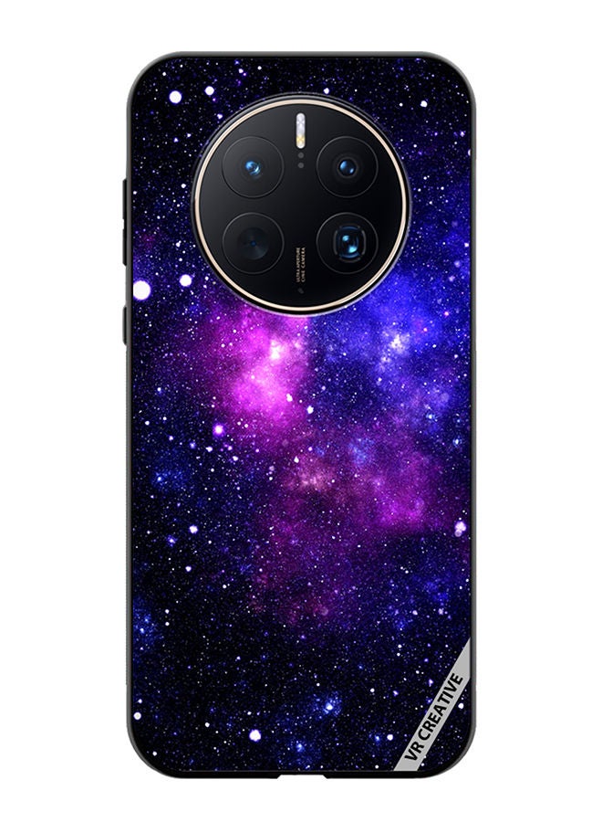 VR CREATIVE Protective Case Cover For Huawei Mate 50 Pro Galaxy  Purple Design Multicolour - Image 1