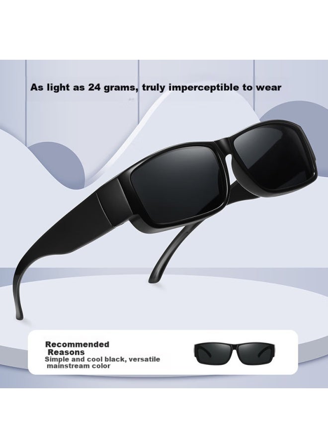 Lovedru Ralph Drew Polarized Sungl For Small Face Rectangle Frame Teenagers Men Women Driving Sun Gl X821 - Image 3