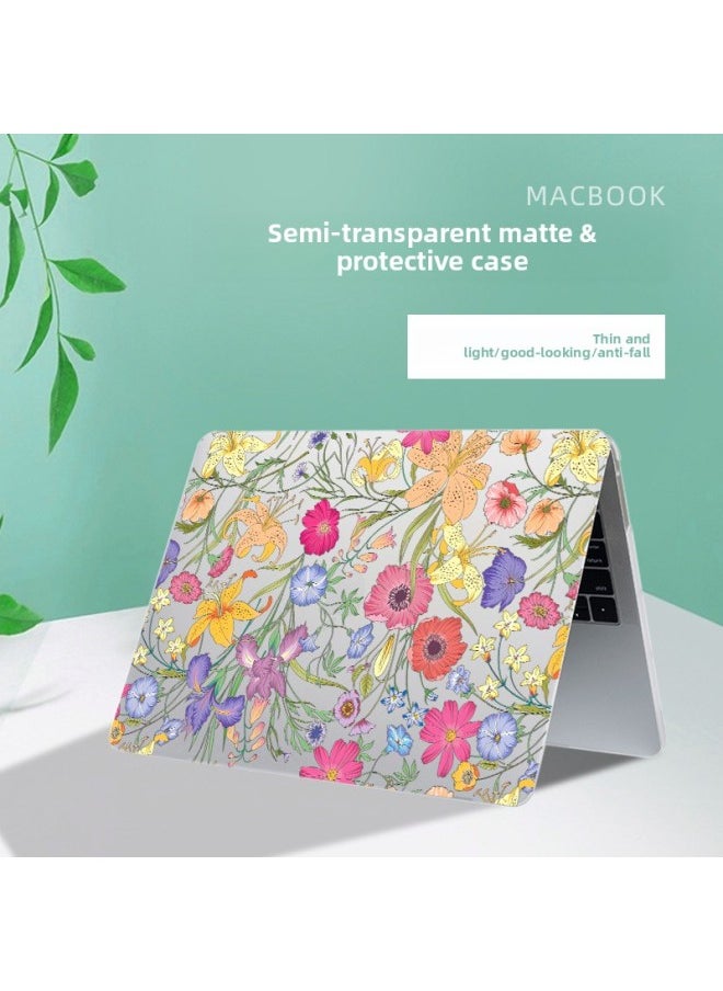 Generic - For Mac Apple Laptop Protective Case Pro14 Patterned Case MacBook Protective Case 16-Color:469-Applicable Model:14Pro A2442/A2779/A2918/A2992/A3112/A3185/A3401 - Image 1