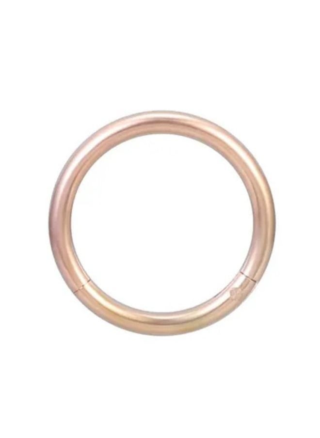 Generic - Stainless Steel Hinged Nose Hoop Ring - Image 1
