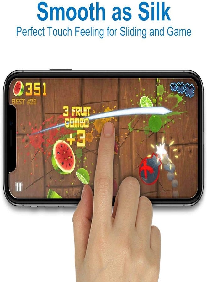 Mothca حماية شاشة زجاجية غير لامعة من موثكا - عبوة 2 متوافقة مع آيفون Xs/آيفون X/آيفون 11 برو، مضادة للتوهج ومضادة لبصمات الأصابع، زجاج مقسى - Image 2