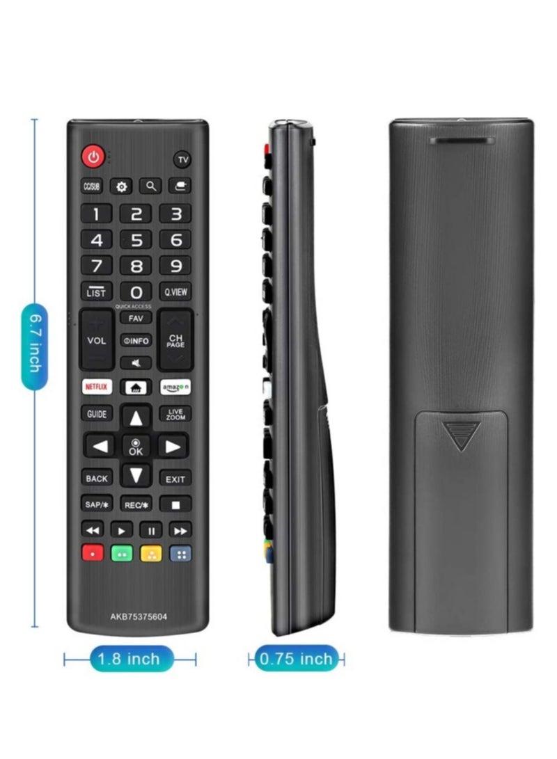 AKB75375604 Universal Remote Control Replacement for LG 4K LCD LED UHD Smart TVs - Image 2