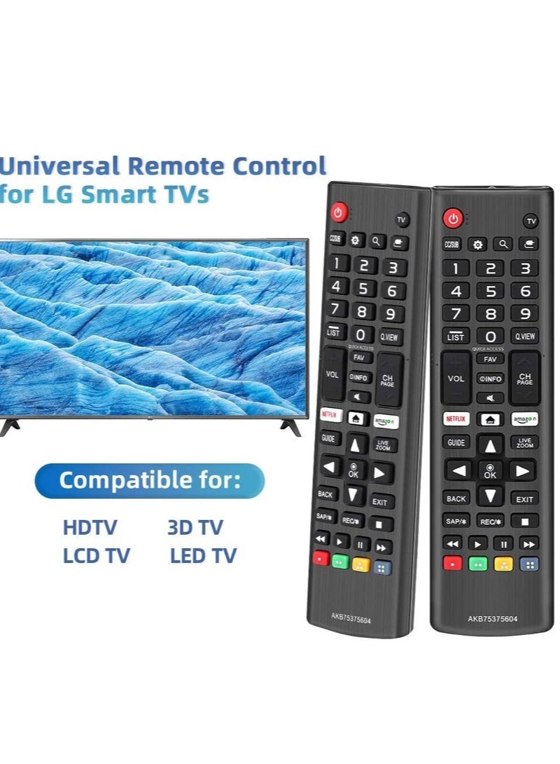 AKB75375604 Universal Remote Control Replacement for LG 4K LCD LED UHD Smart TVs - Image 3