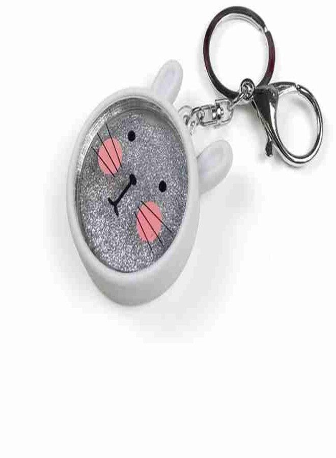 AMANVANI (1 piece) Cute Water Glitter Key chain For Girls Cartoon Key ring For Girls Kids Birthday Return Gifts Key chain - Image 2